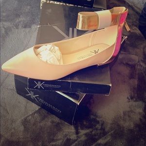 Kardashian Kollection nude flats
